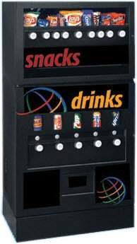 snack and soda machine by south shore vending